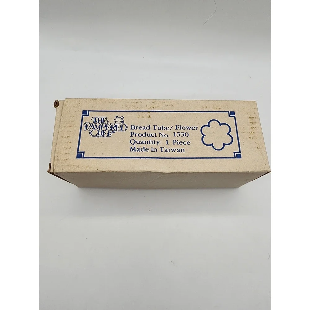 The Pampered Chef Flower Bread Tube Valtrompia Canapé Mold One Size